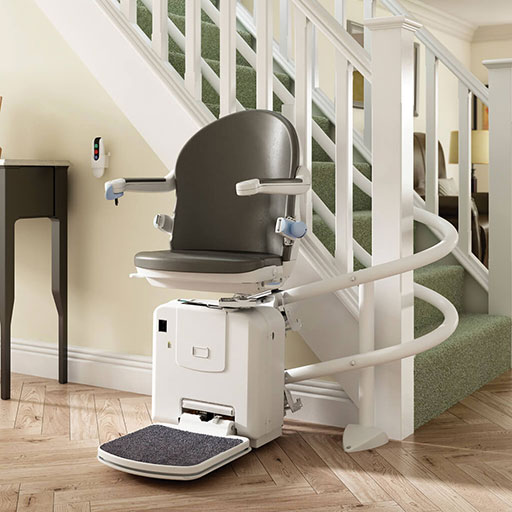 Curved stairlifts