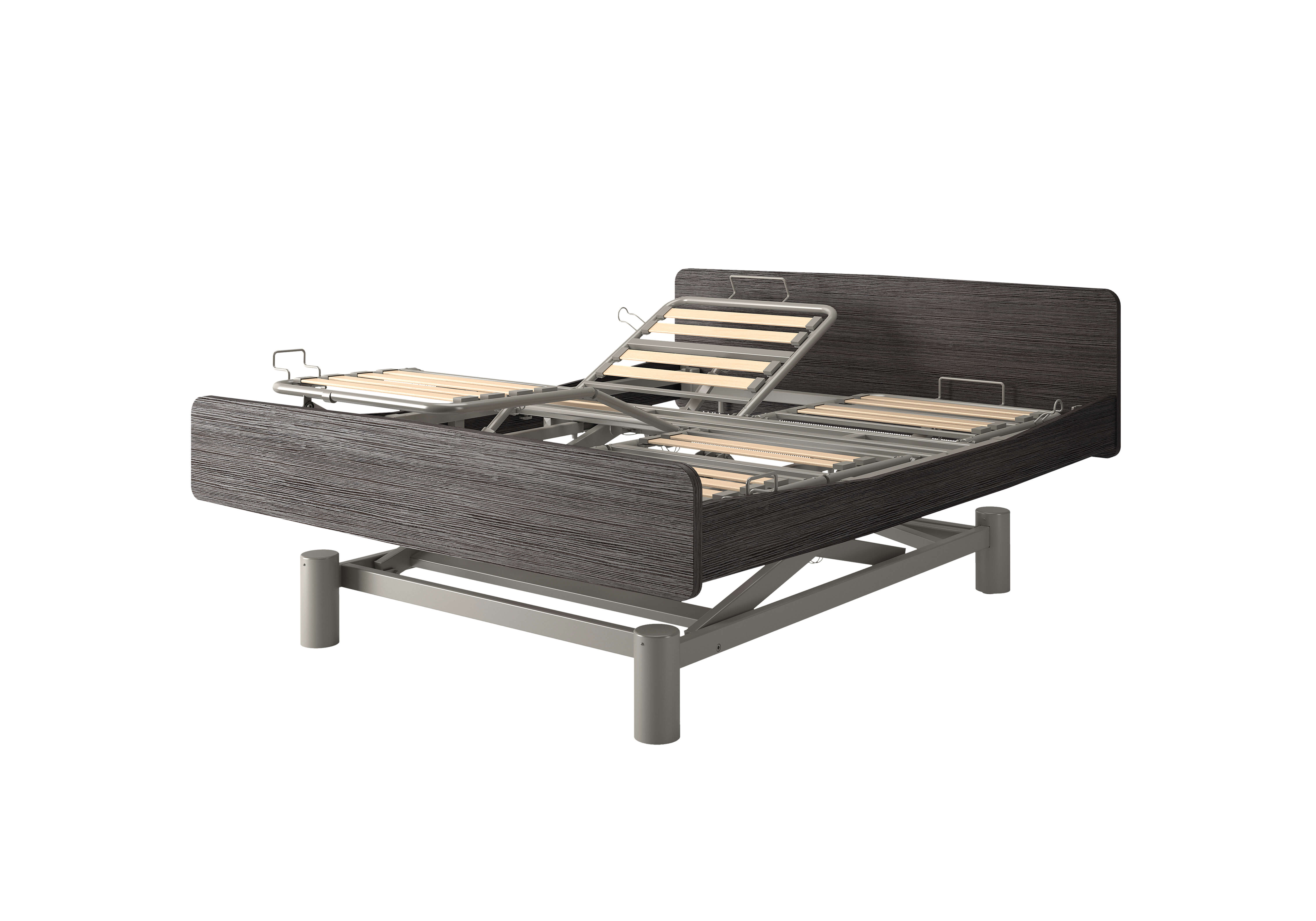 Image of adjustable bed without mattress.