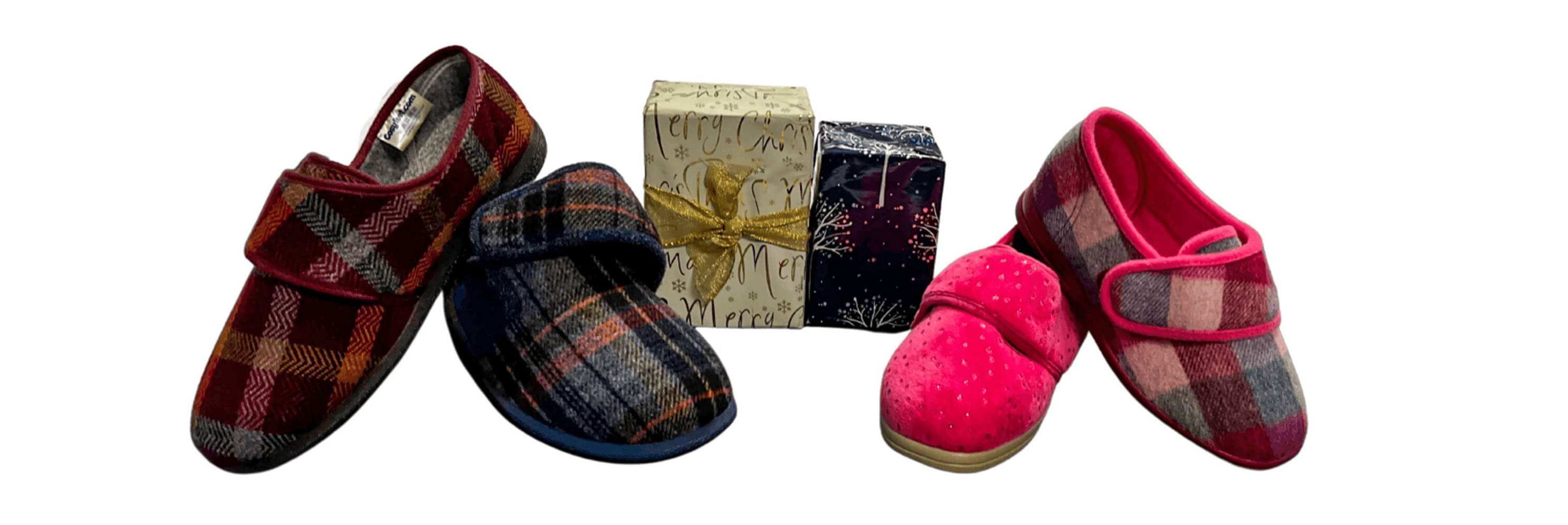 Cosy Feet Slippers make comfortable Christmas Gift